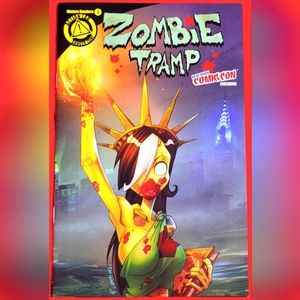 Zombie Tramp #1 NYCC Grail Rare Dan Mendoza Comic NM/NM-